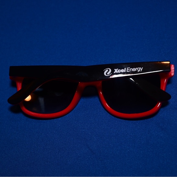 Dark Tinted Sunglasses (Black and Red Frame) - Picture 2 of 2
